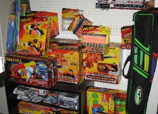Performance Hobbies, Webster, New York, nerf darts and guns