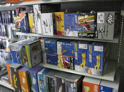 Performance Hobbies, Webster, New York, remote control helicopters